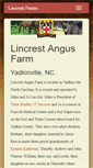 Mobile Screenshot of lincrestangus.com